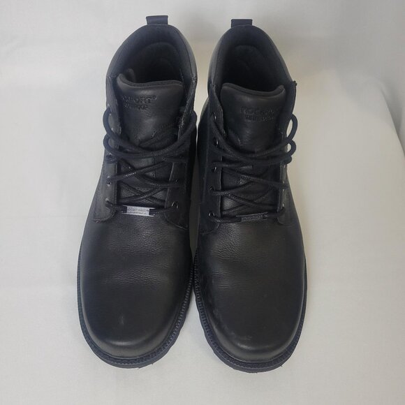 Rockport Men’s Northfield Plain Toe Black Waterproof Boot Size 10 W Hydro-Shield main image 8